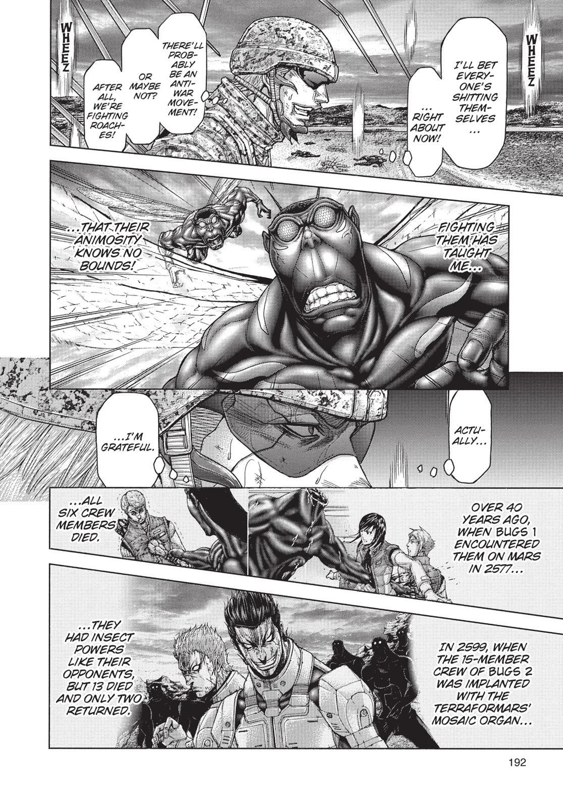 Read Terra Formars chapter 42.1 image 4 on Lezhin