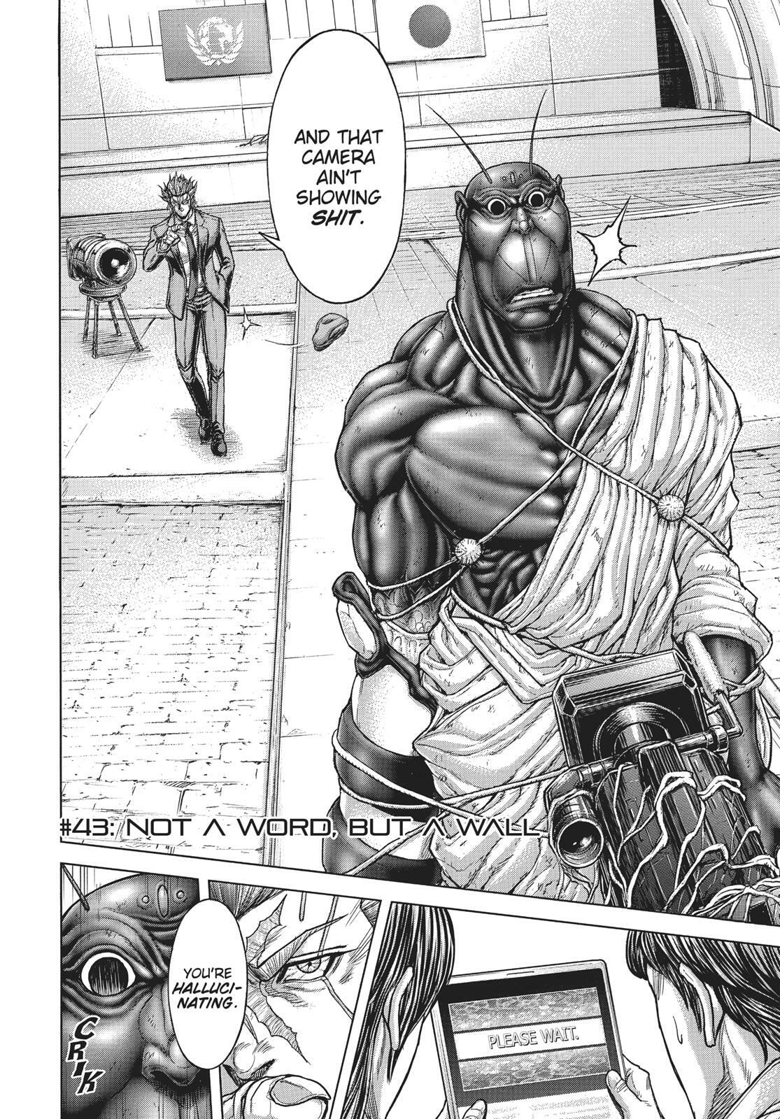 Read Terra Formars chapter 43.1 image 4 on Lezhin