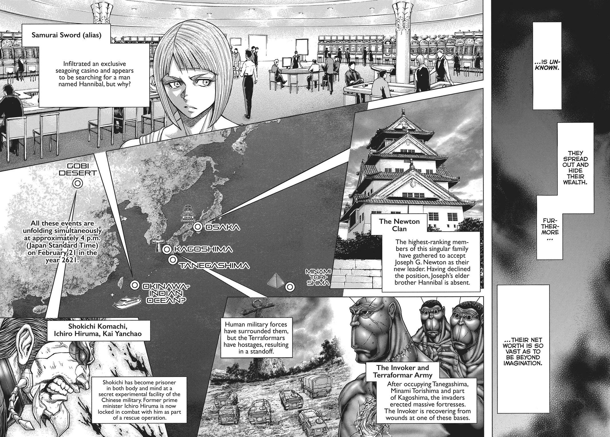Read Terra Formars chapter 48.1 image 1 on Lezhin