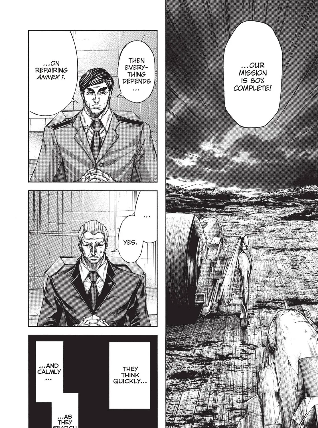 Read Terra Formars chapter 55 image 26 on Lezhin