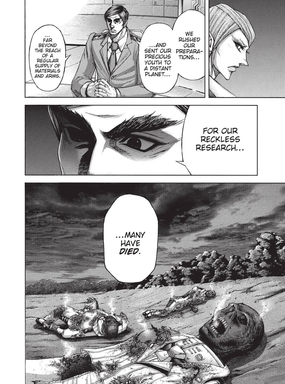 Read Terra Formars chapter 55 image 30 on Lezhin
