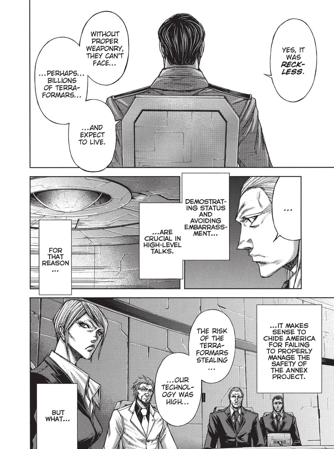 Read Terra Formars chapter 56 image 6 on Lezhin