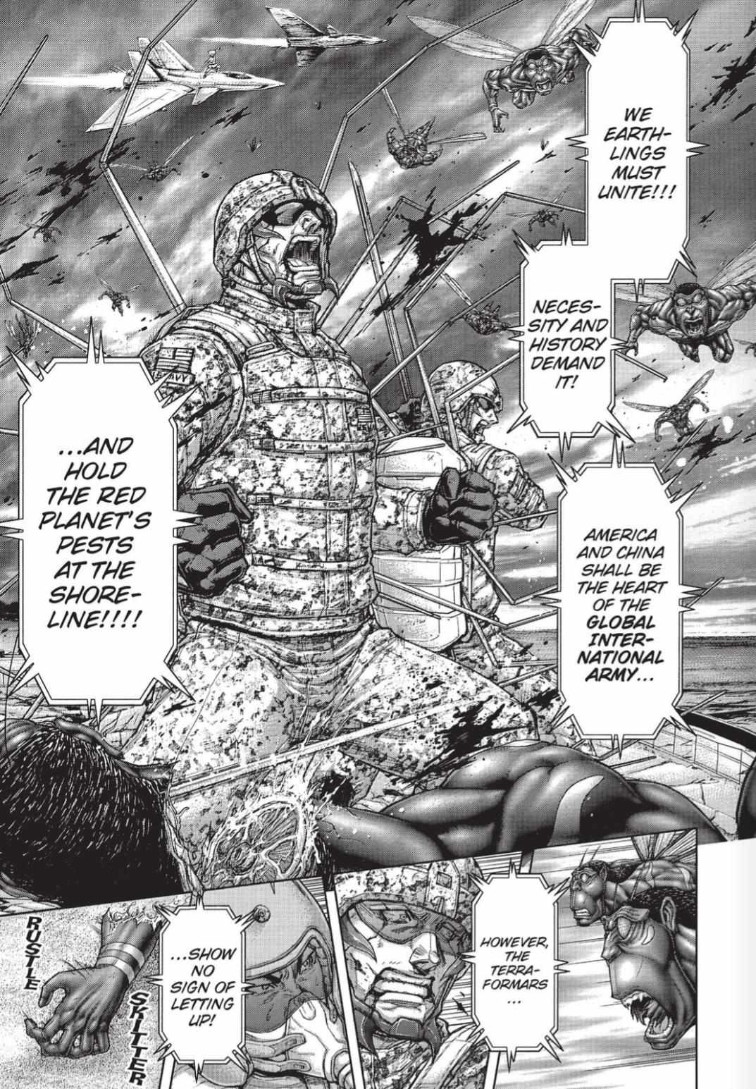 Read Terra Formars chapter 64.3 image 28 on Lezhin