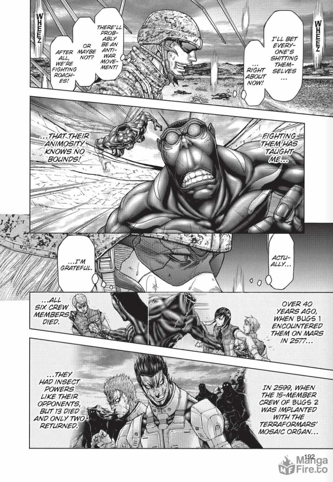Read Terra Formars chapter 64.4 image 4 on Lezhin