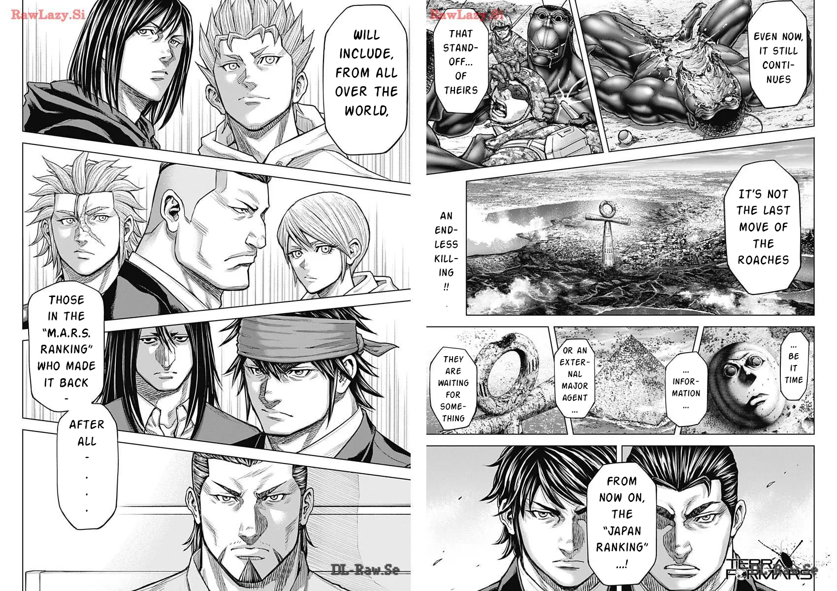 Read Terra Formars chapter 66.8 image 0 on Lezhin