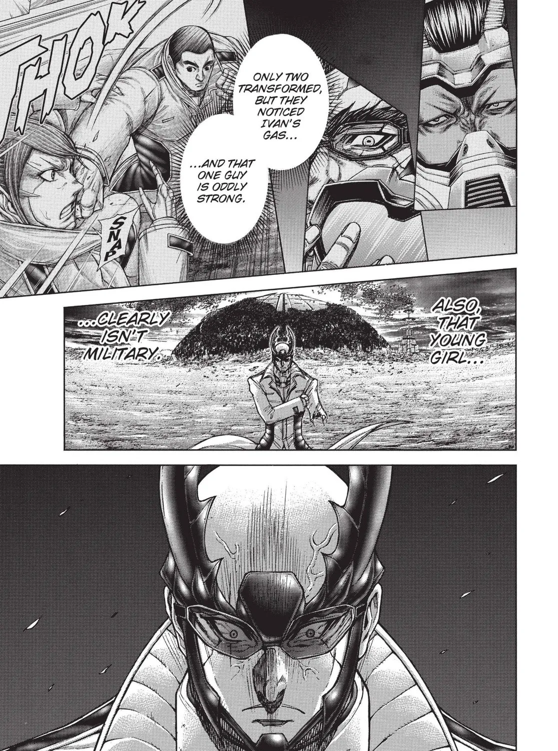 Read Terra Formars chapter 71 image 14 on Lezhin
