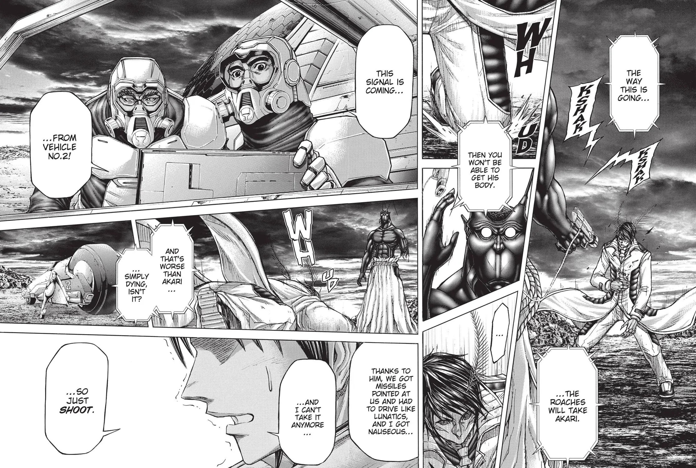 Read Terra Formars chapter 79 image 4 on Lezhin