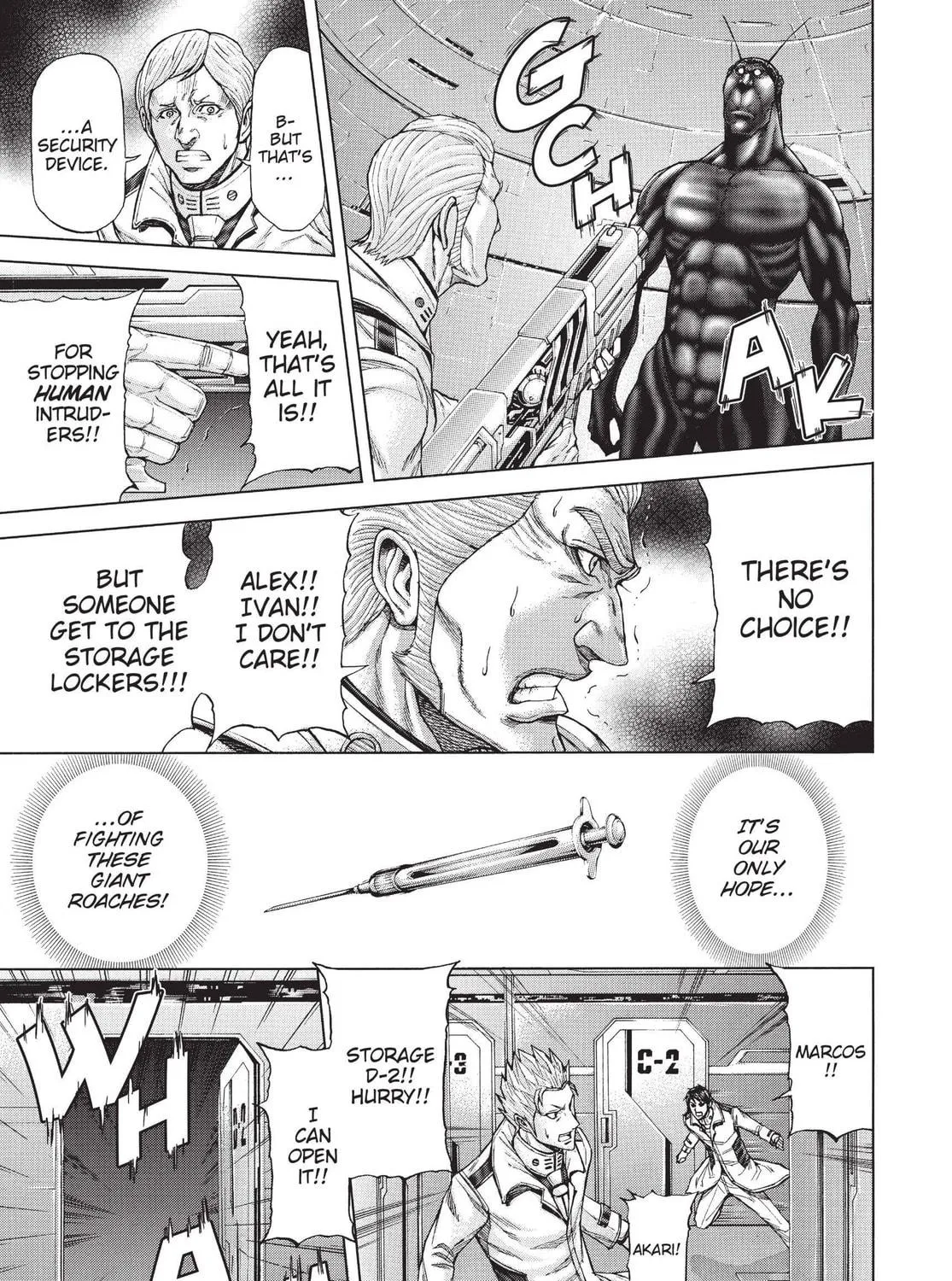 Read Terra Formars chapter 8 image 28 on Lezhin