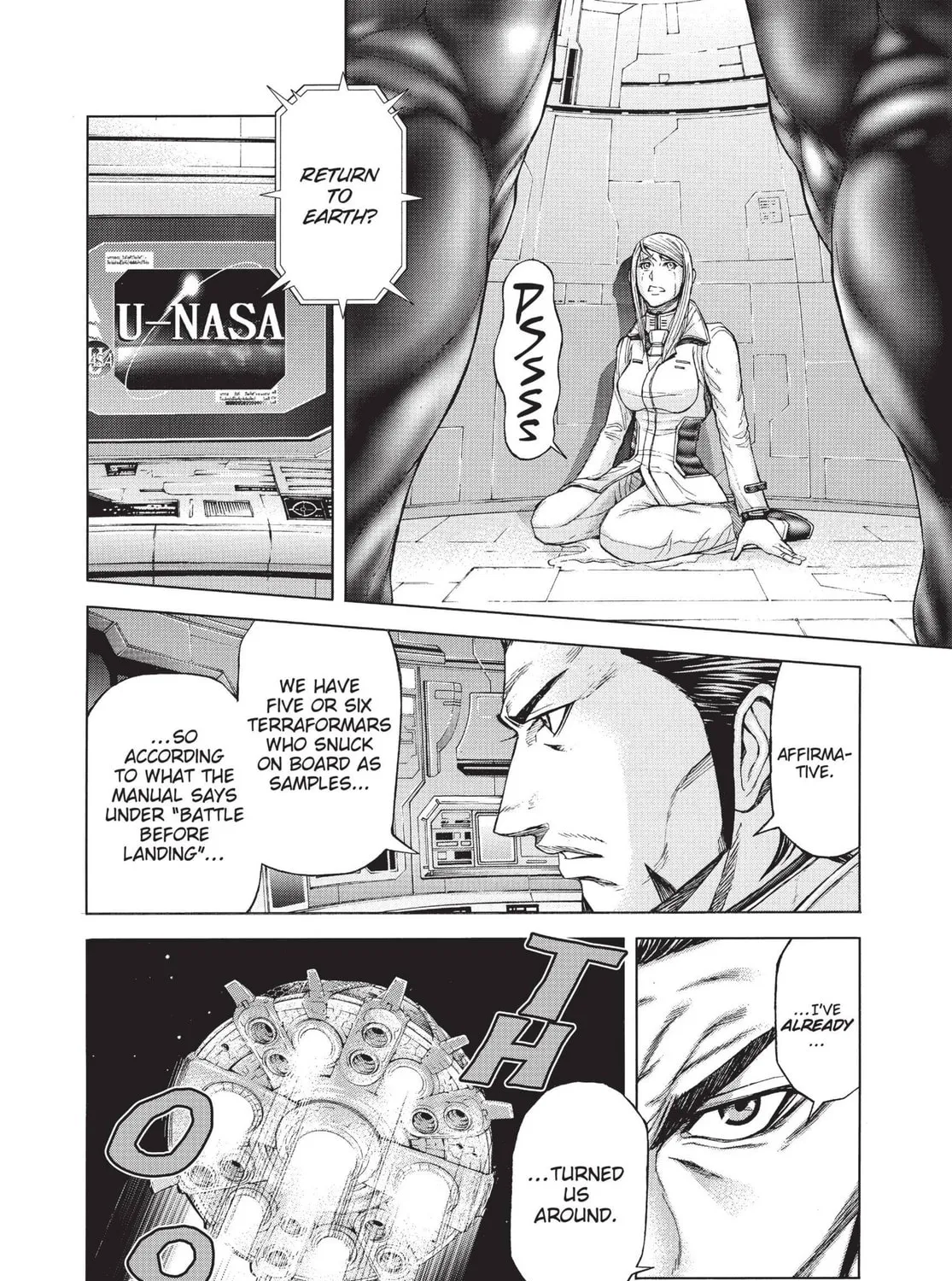 Read Terra Formars chapter 9 image 14 on Lezhin