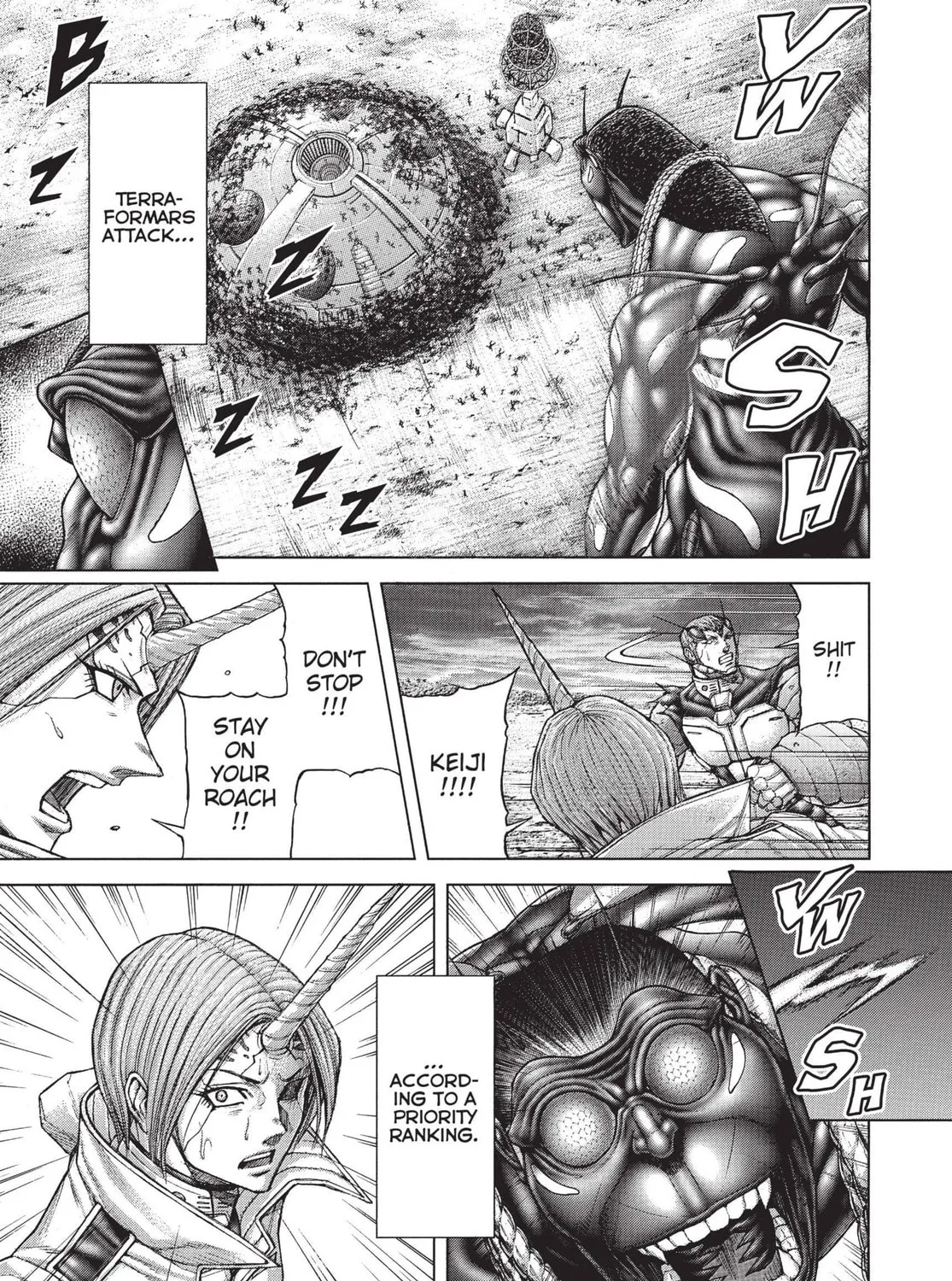 Read Terra Formars chapter 94 image 6 on Lezhin
