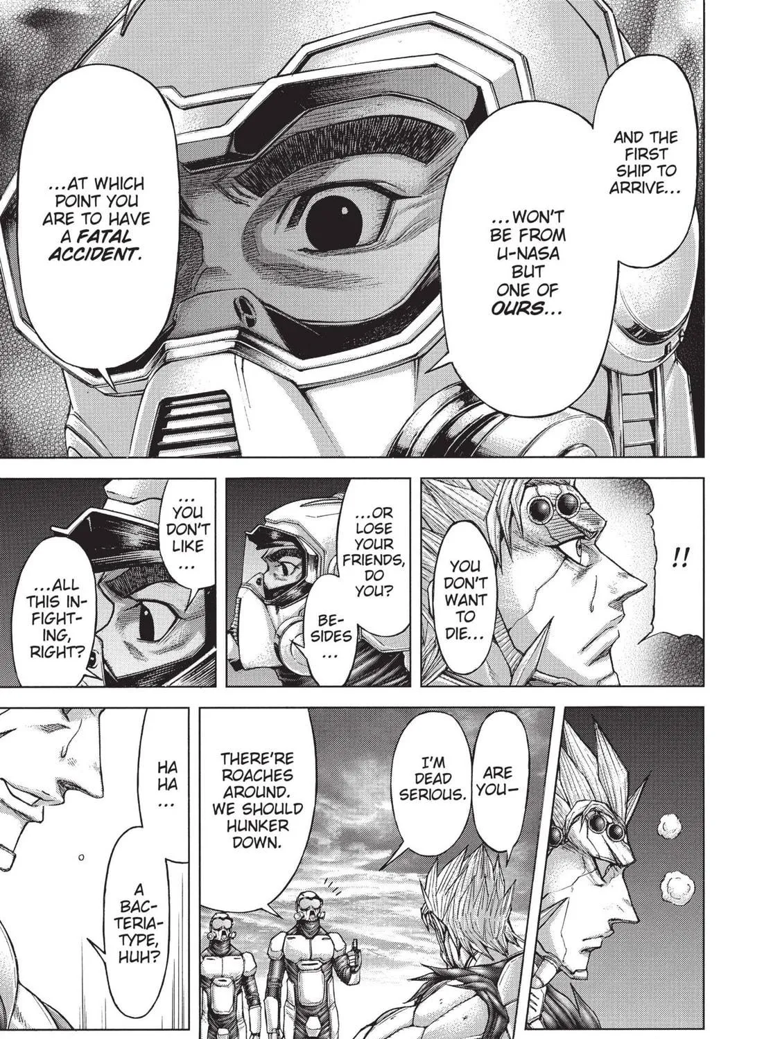 Read Terra Formars chapter 96 image 16 on Lezhin
