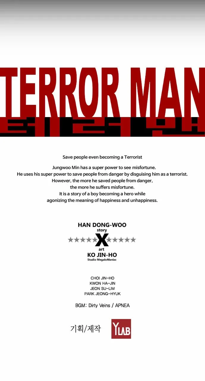 Read Terror man chapter 0 image 19 on Lezhin