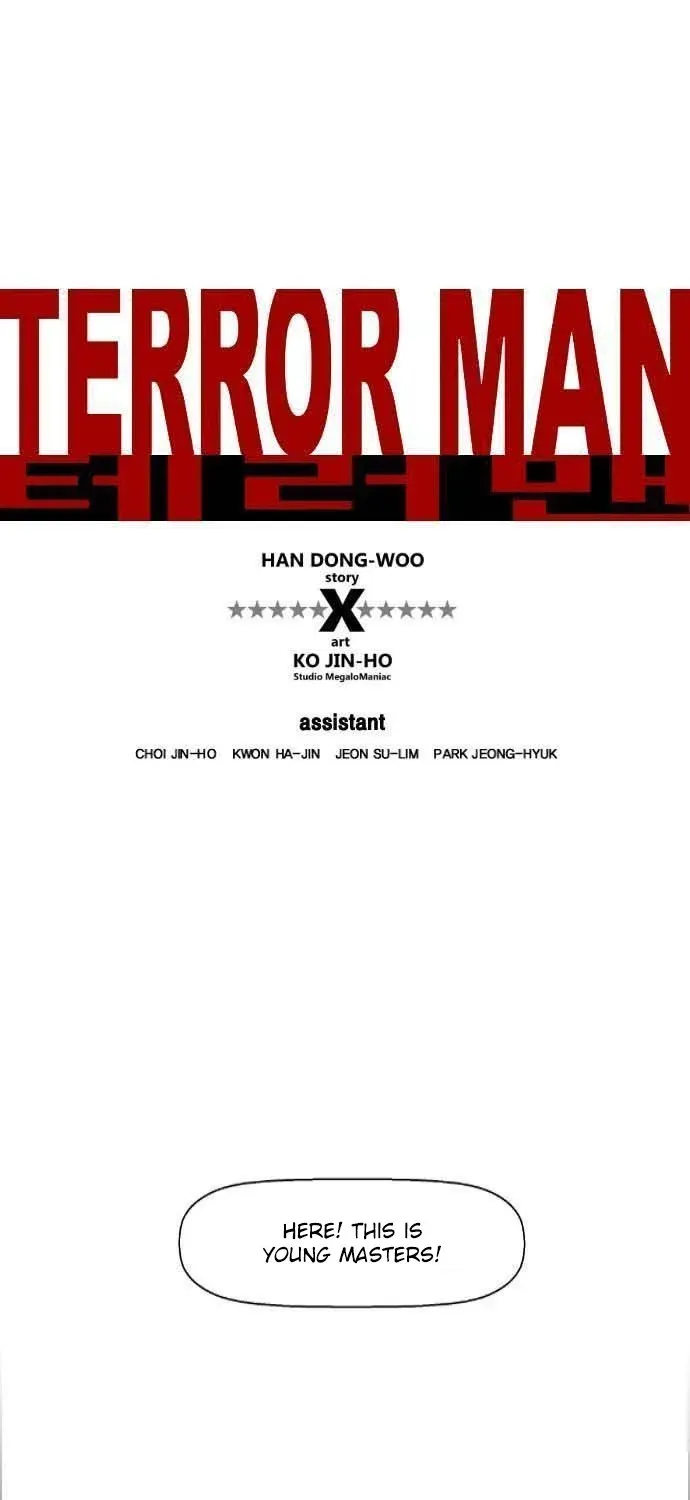 Read Terror man chapter 2 image 0 on Lezhin
