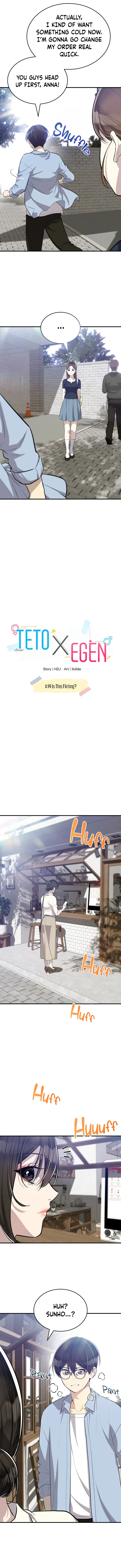 Read Teto X Egen chapter 13.99 image 3 on Lezhin