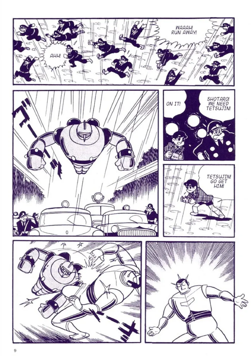 Read Tetsujin 28-go chapter 1 image 13 on Lezhin