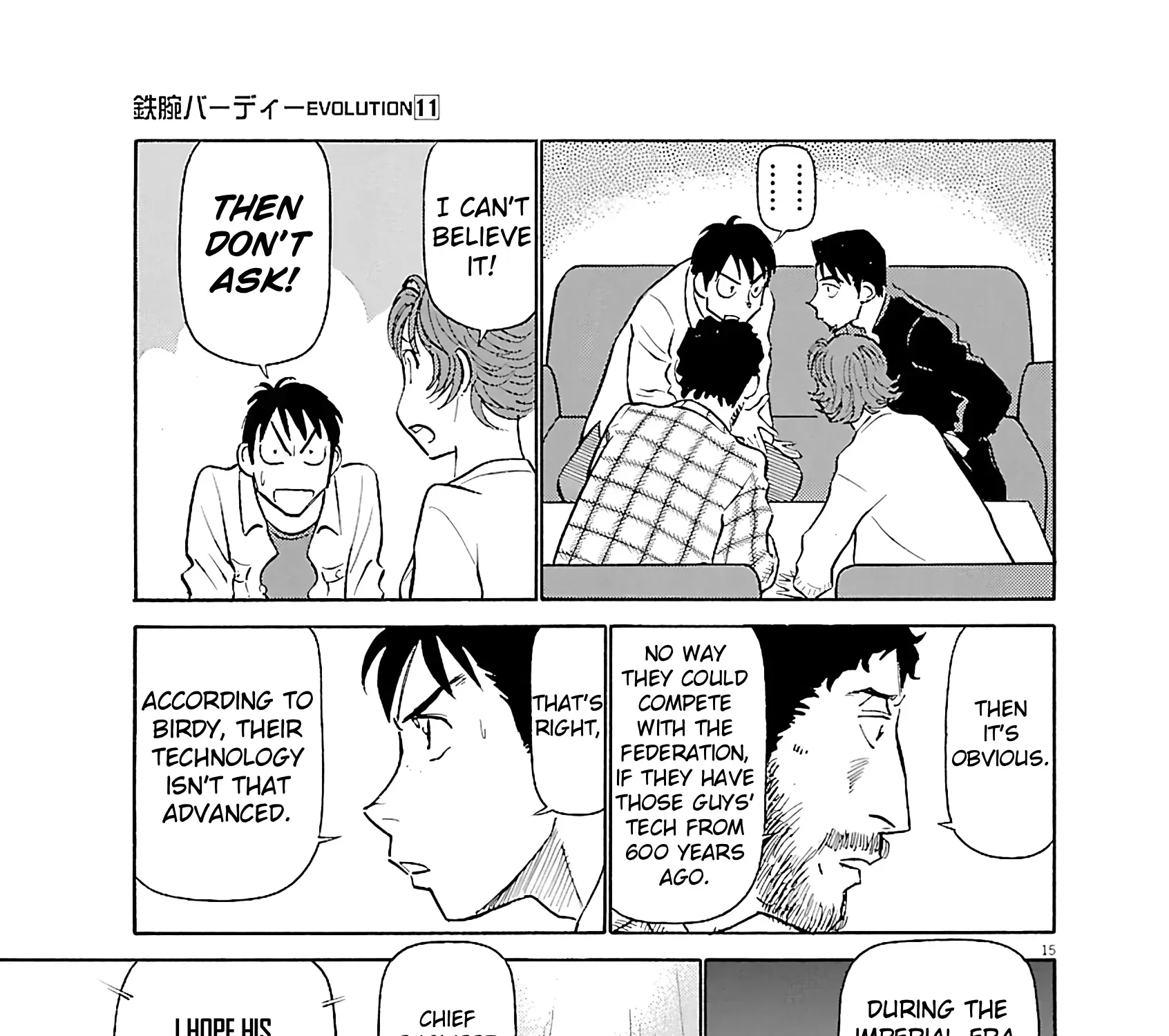 Read Tetsuwan Birdy Evolution chapter 110 image 33 on Lezhin