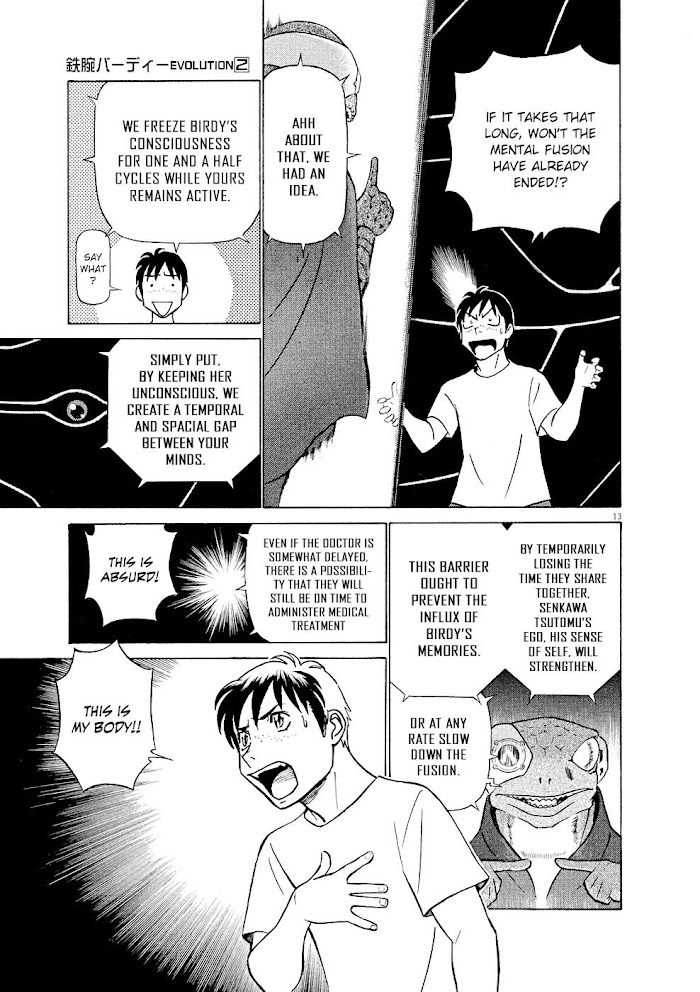 Read Tetsuwan Birdy Evolution chapter 14 image 12 on Lezhin