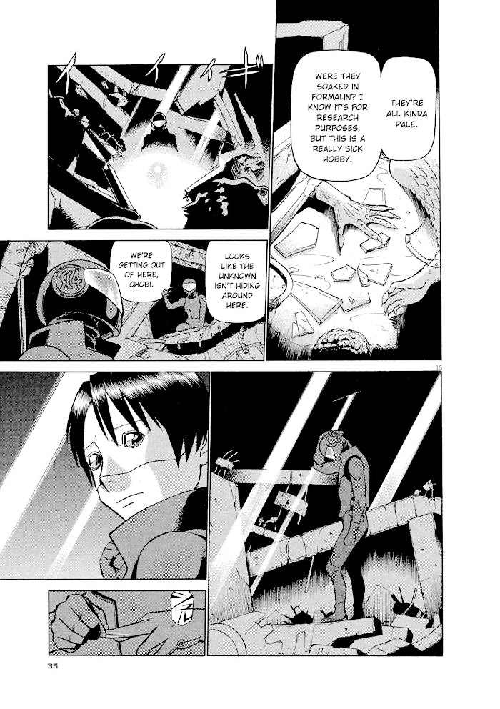 Read Tetsuwan Birdy Evolution chapter 34 image 14 on Lezhin