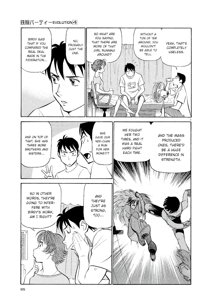 Read Tetsuwan Birdy Evolution chapter 37 image 8 on Lezhin