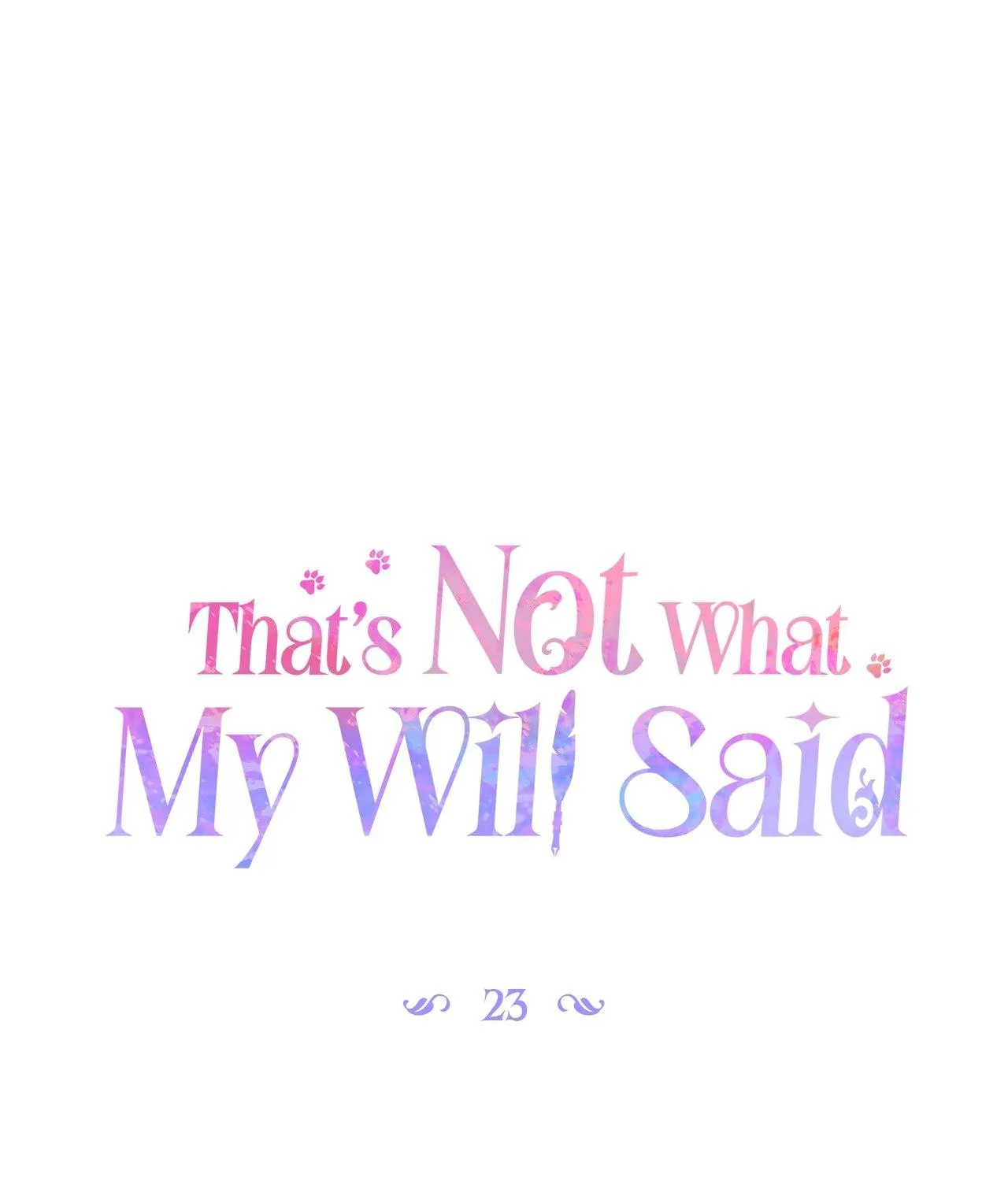 That's Not What My Will Said Chapter 23 page 30 - 