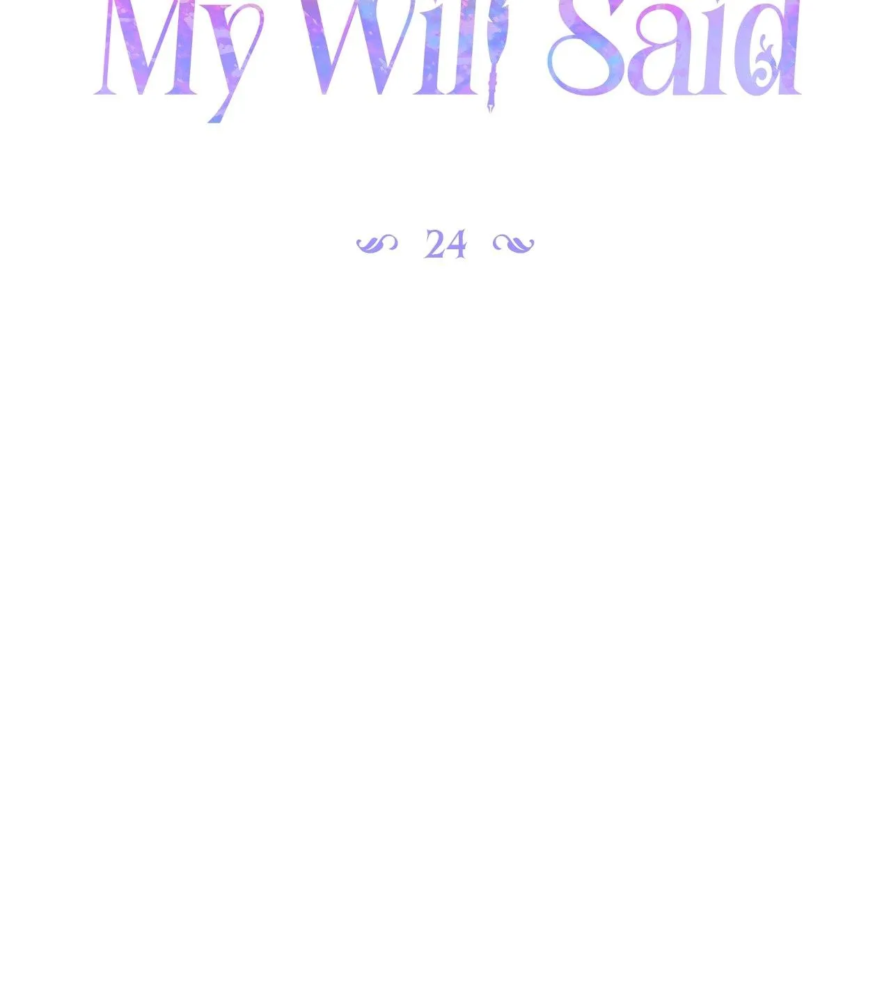That's Not What My Will Said Chapter 24 page 87 - 