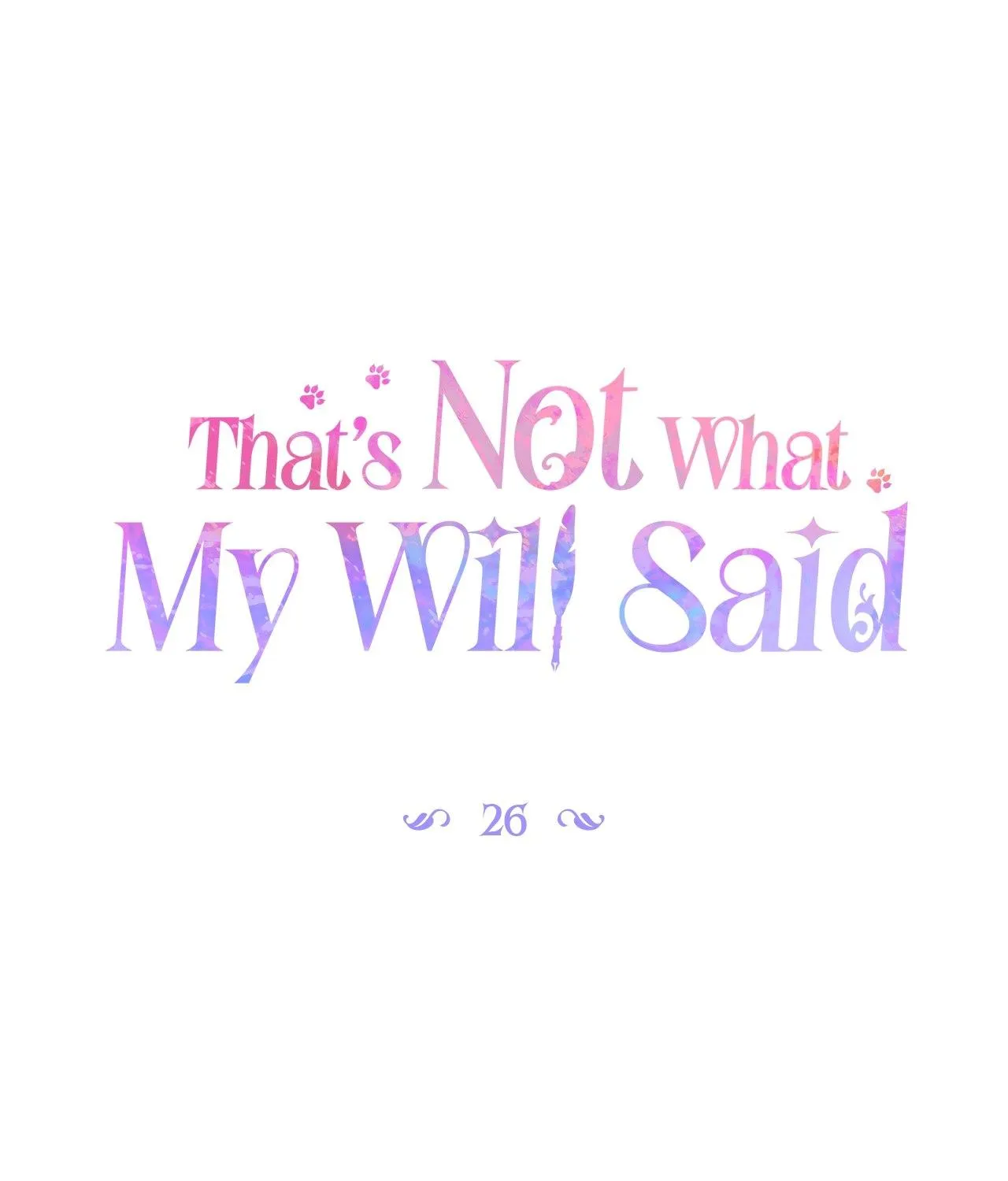 That's Not What My Will Said Chapter 26 page 71 - 