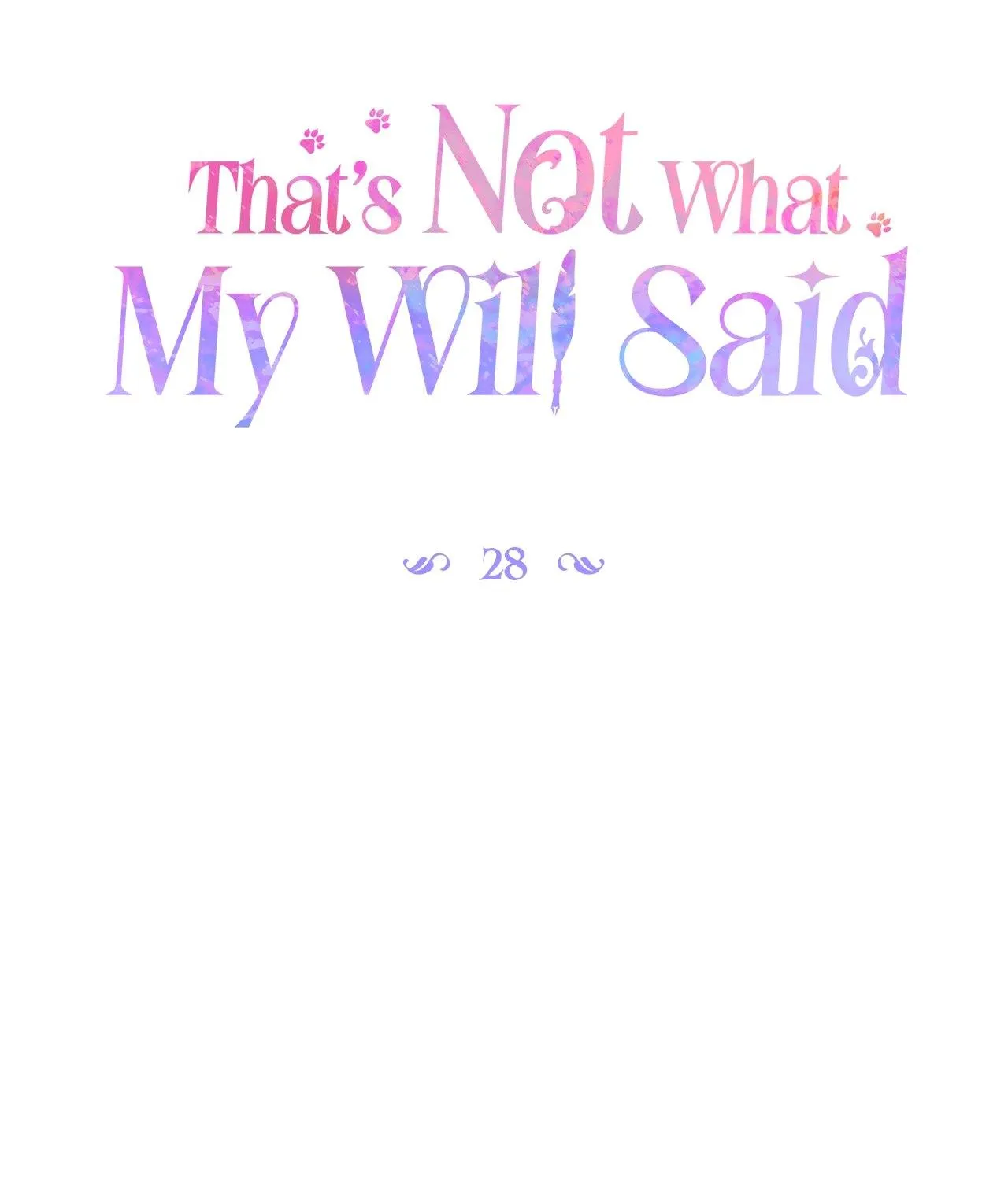 That's Not What My Will Said Chapter 28 page 88 - 