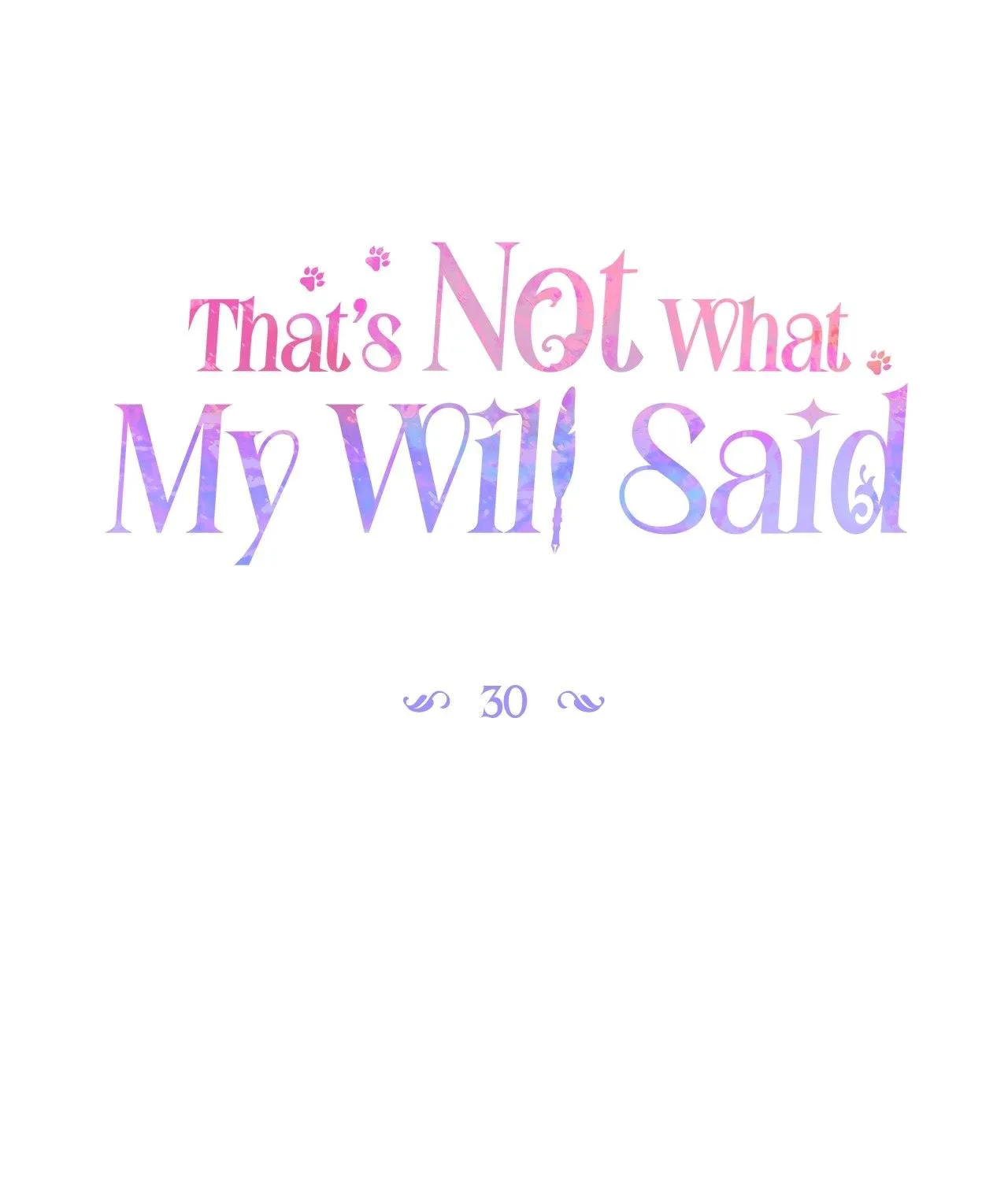 That's Not What My Will Said Chapter 30 page 50 - 