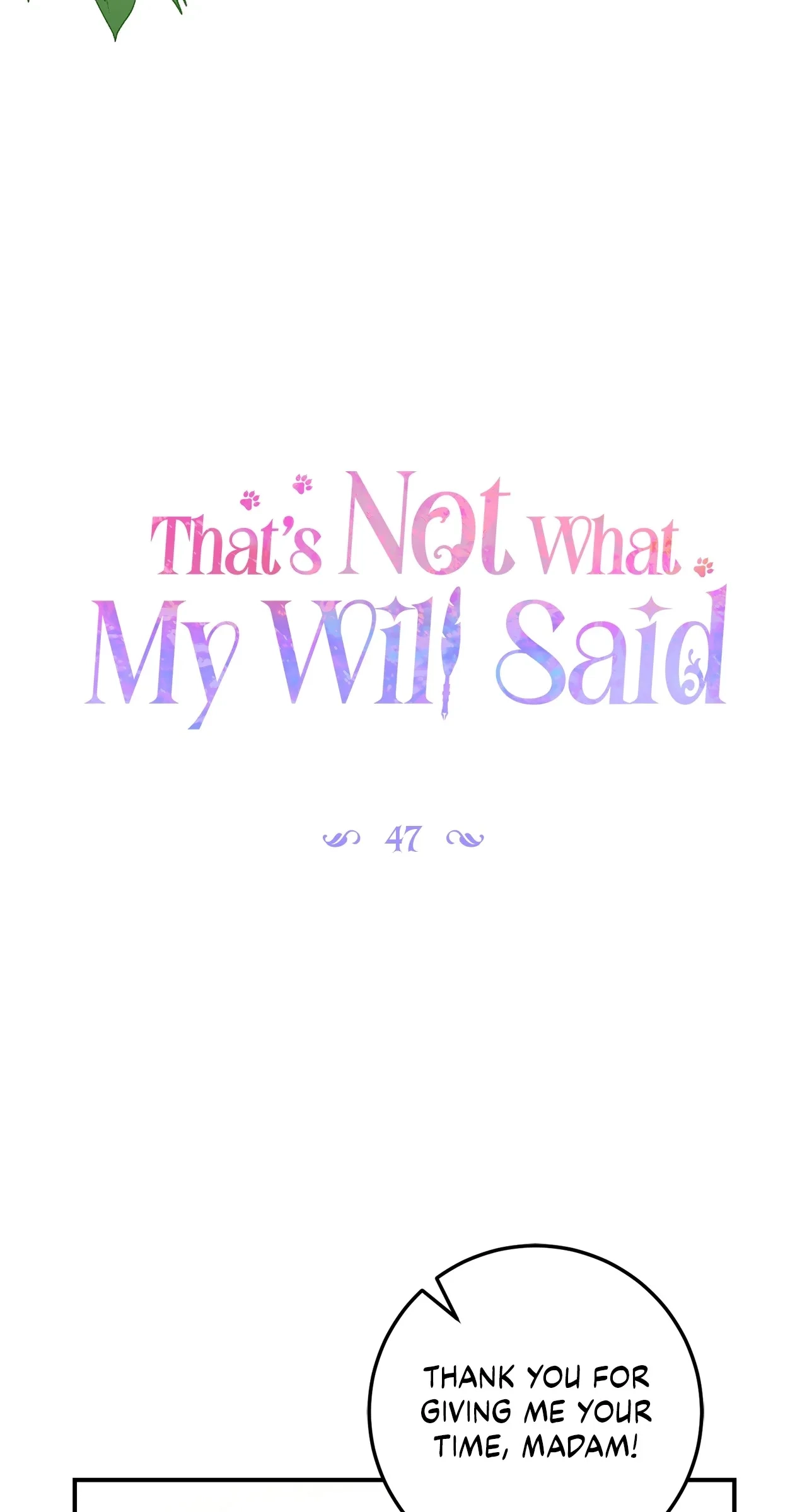 That's Not What My Will Said Chapter 47 page 17 - 