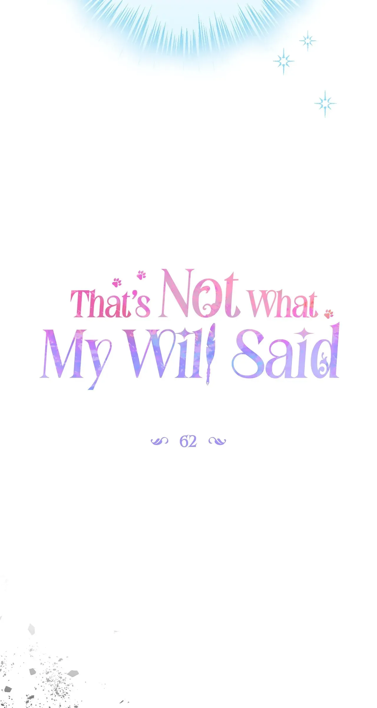 That's Not What My Will Said Chapter 62 page 5 - 