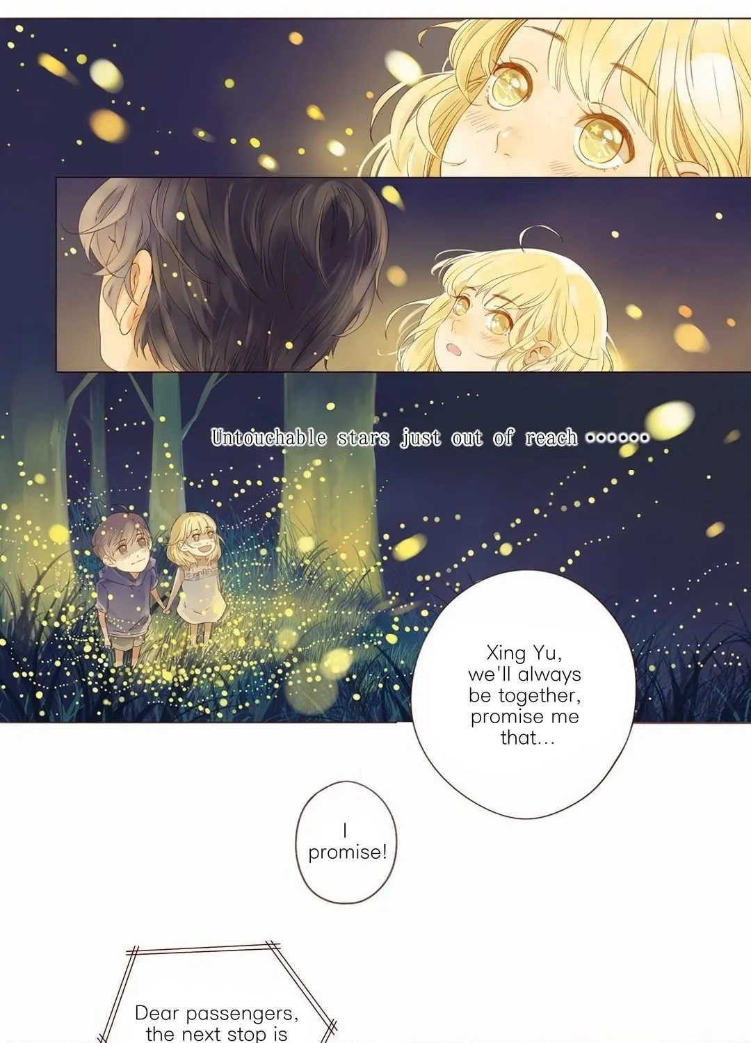 Read That Year, Under the Starry Sky (Colored) chapter 1 image 5 on Lezhin