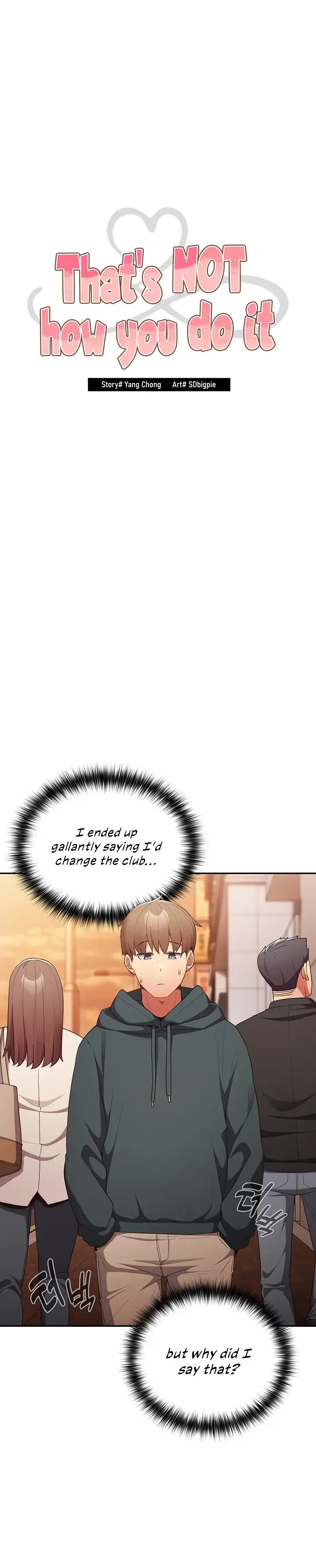 Read That’s Not How You Do It chapter 16 image 19 on Lezhin