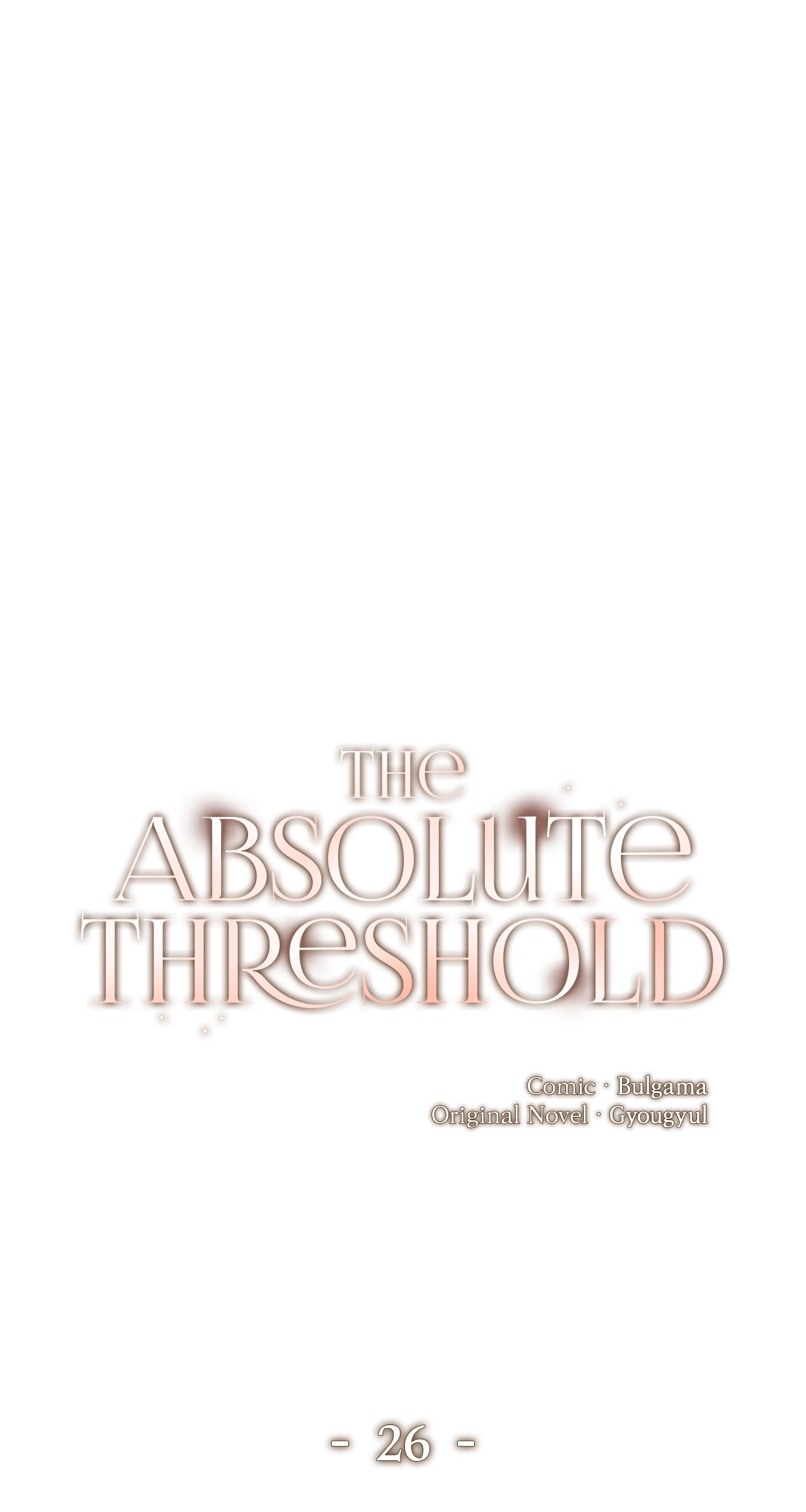 Read The Absolute Threshold chapter 26 image 12 on Lezhin