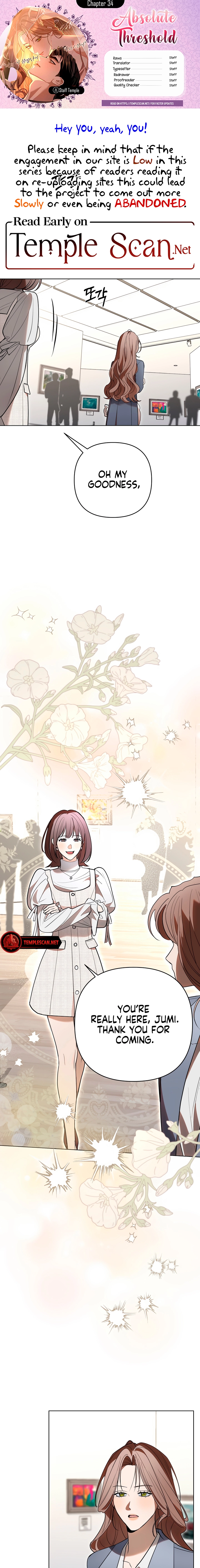 Read The Absolute Threshold chapter 34 image 0 on Lezhin