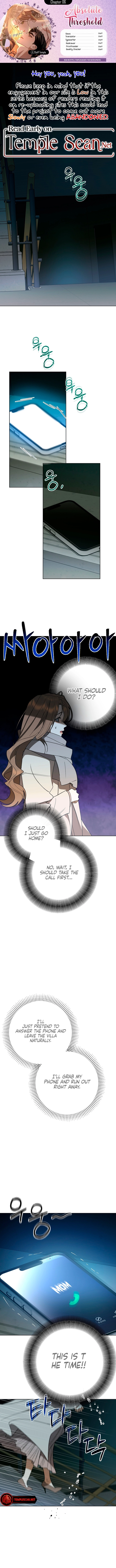 Read The Absolute Threshold chapter 6 image 0 on Lezhin