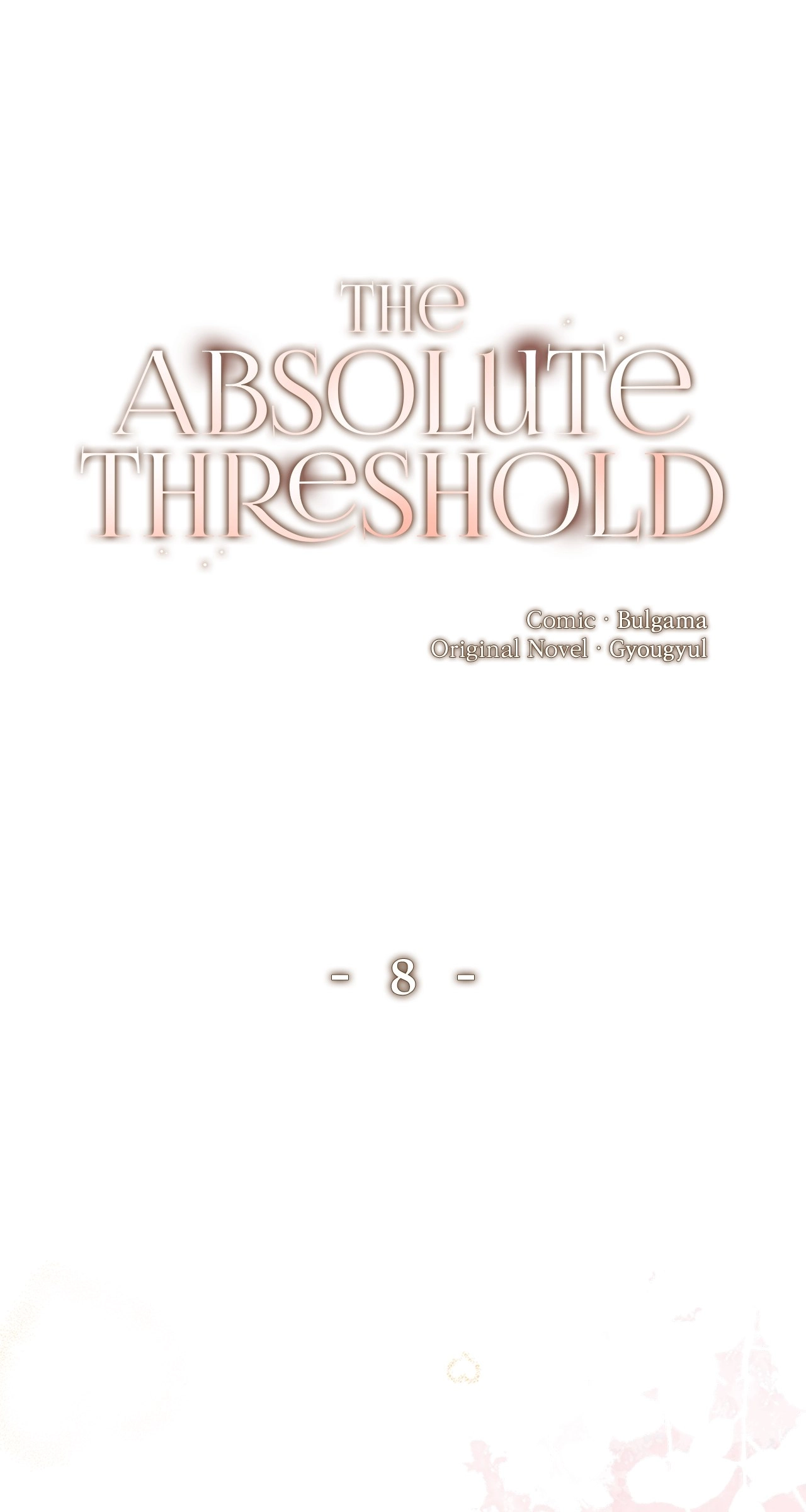 Read The Absolute Threshold chapter 8 image 19 on Lezhin