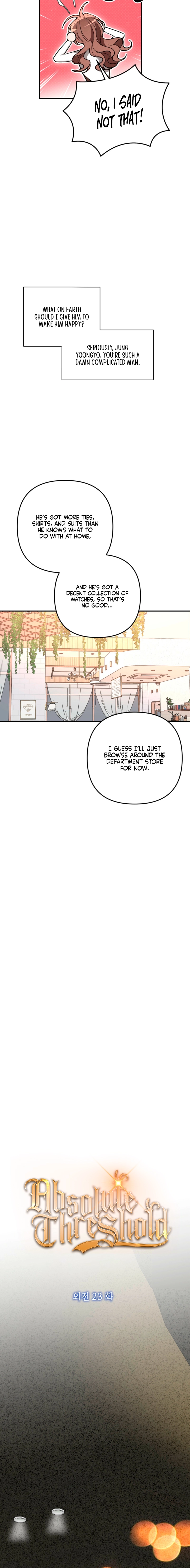 Read The Absolute Threshold chapter 83 image 1 on Lezhin
