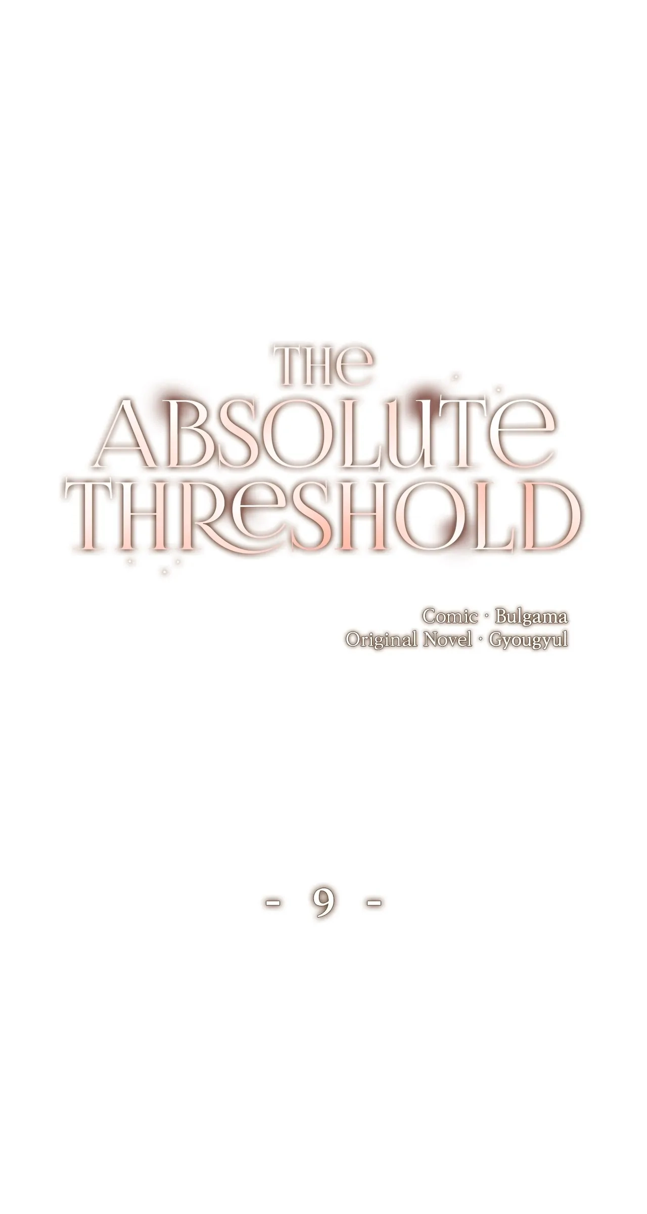 Read The Absolute Threshold chapter 9 image 0 on Lezhin