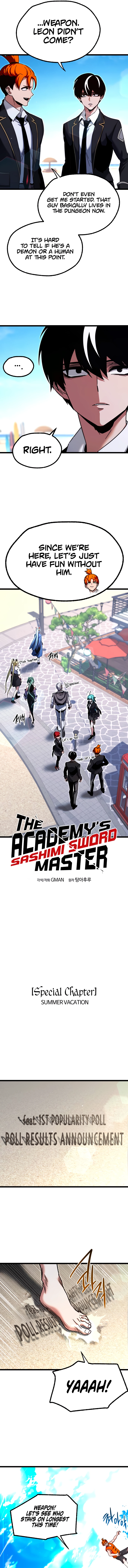 Read The Academy’sSashimi Sword Master chapter 49.5 image 2 on Lezhin
