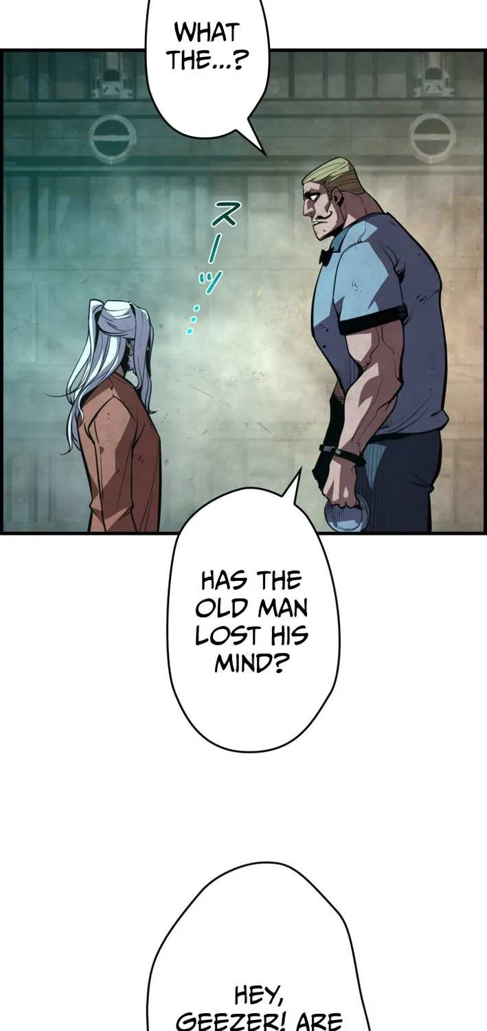 The Aged Strongest Prisoner Survives Again Today Chapter 1 page 95 - 