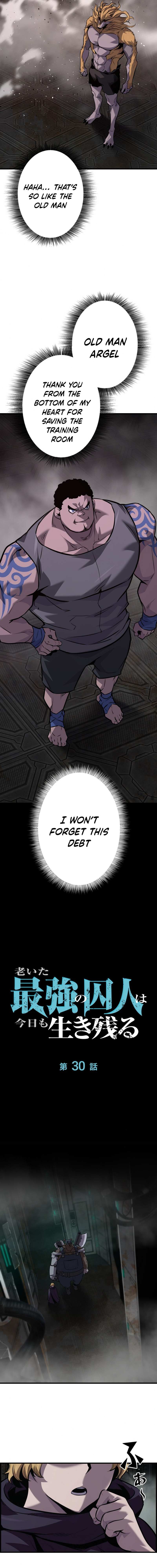 The Aged Strongest Prisoner Survives Again Today Chapter 30 page 12 - 