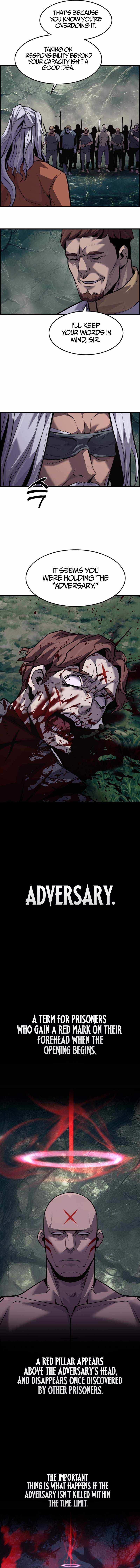 The Aged Strongest Prisoner Survives Again Today Chapter 35 page 9 - 