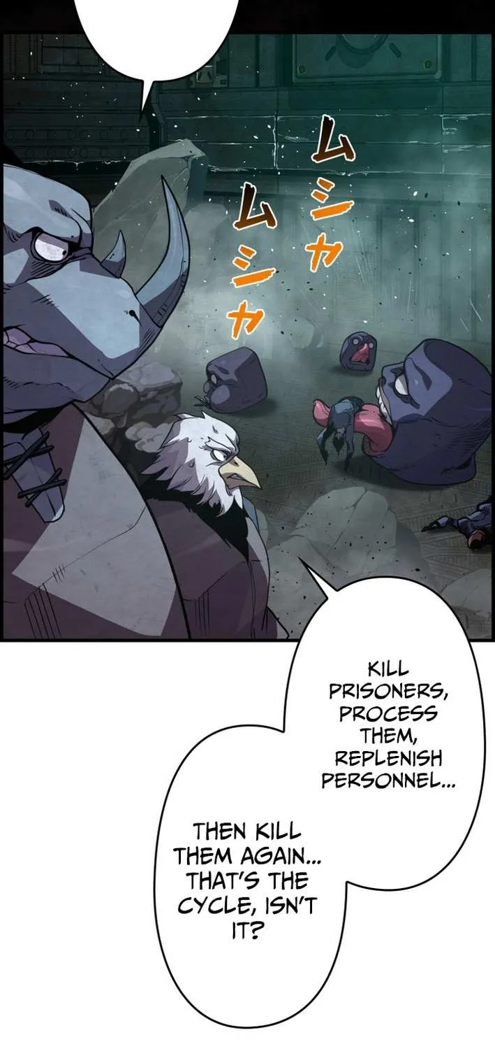 The Aged Strongest Prisoner Survives Again Today Chapter 8 page 62 - 