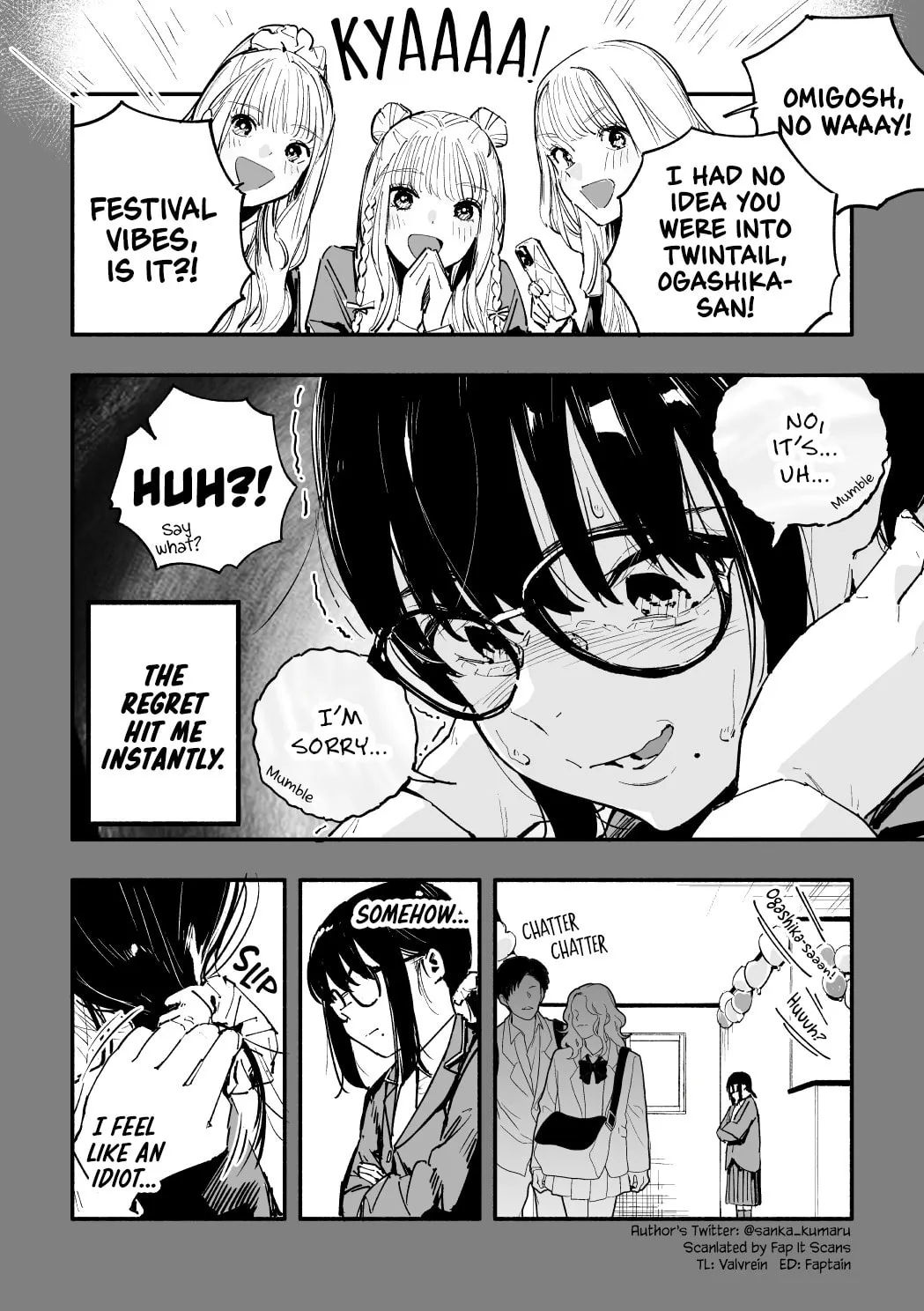 The Angelic Transfer Student and Mastophobia-kun Chapter 14 page 2 - 