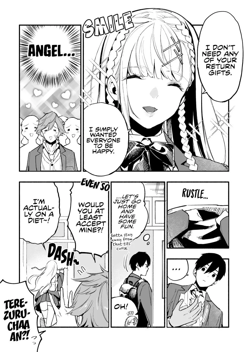 The Angelic Transfer Student and Mastophobia-kun Chapter 6 page 2 - 