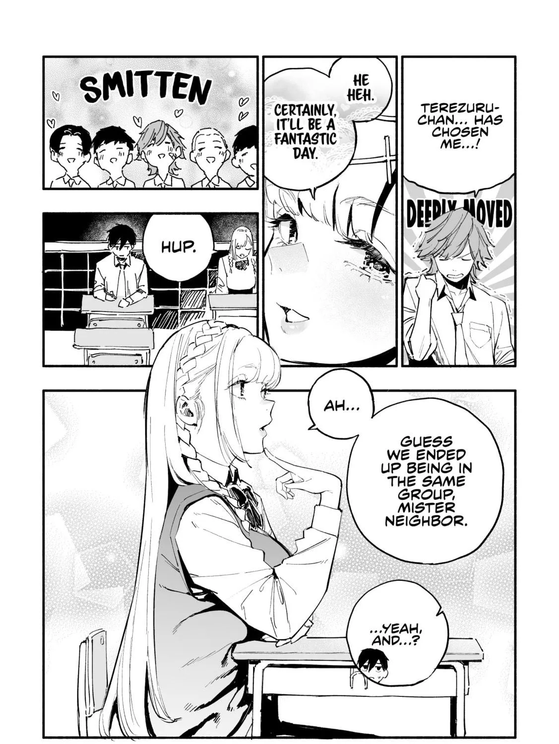 The Angelic Transfer Student and Mastophobia-kun Chapter 8 page 5 - 