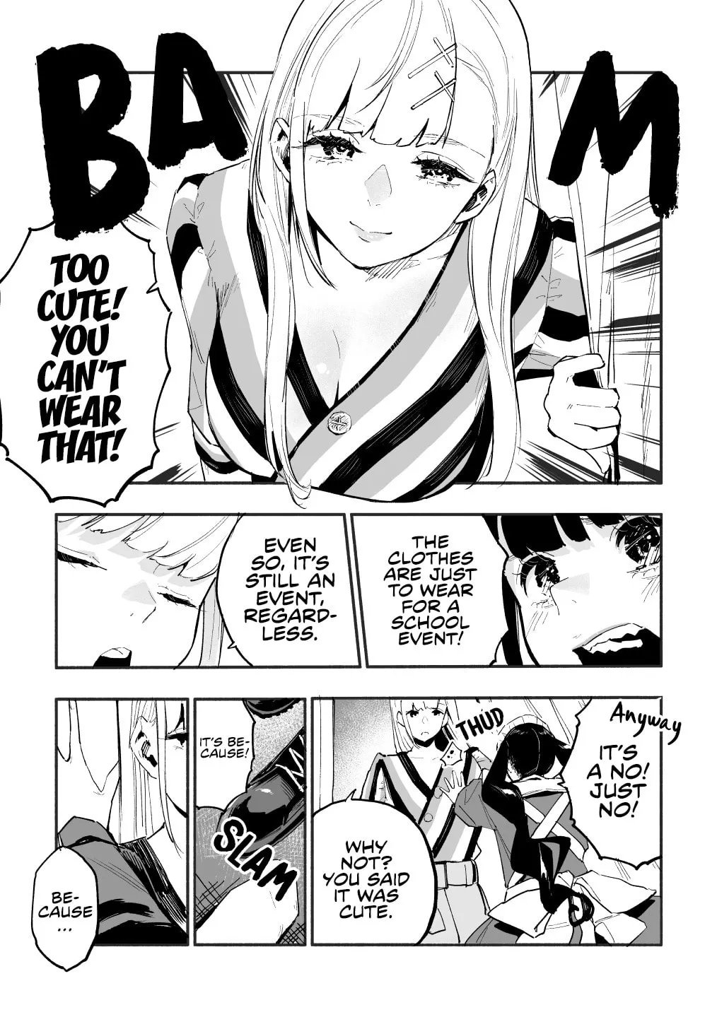 The Angelic Transfer Student and Mastophobia-kun Chapter 9 page 2 - 