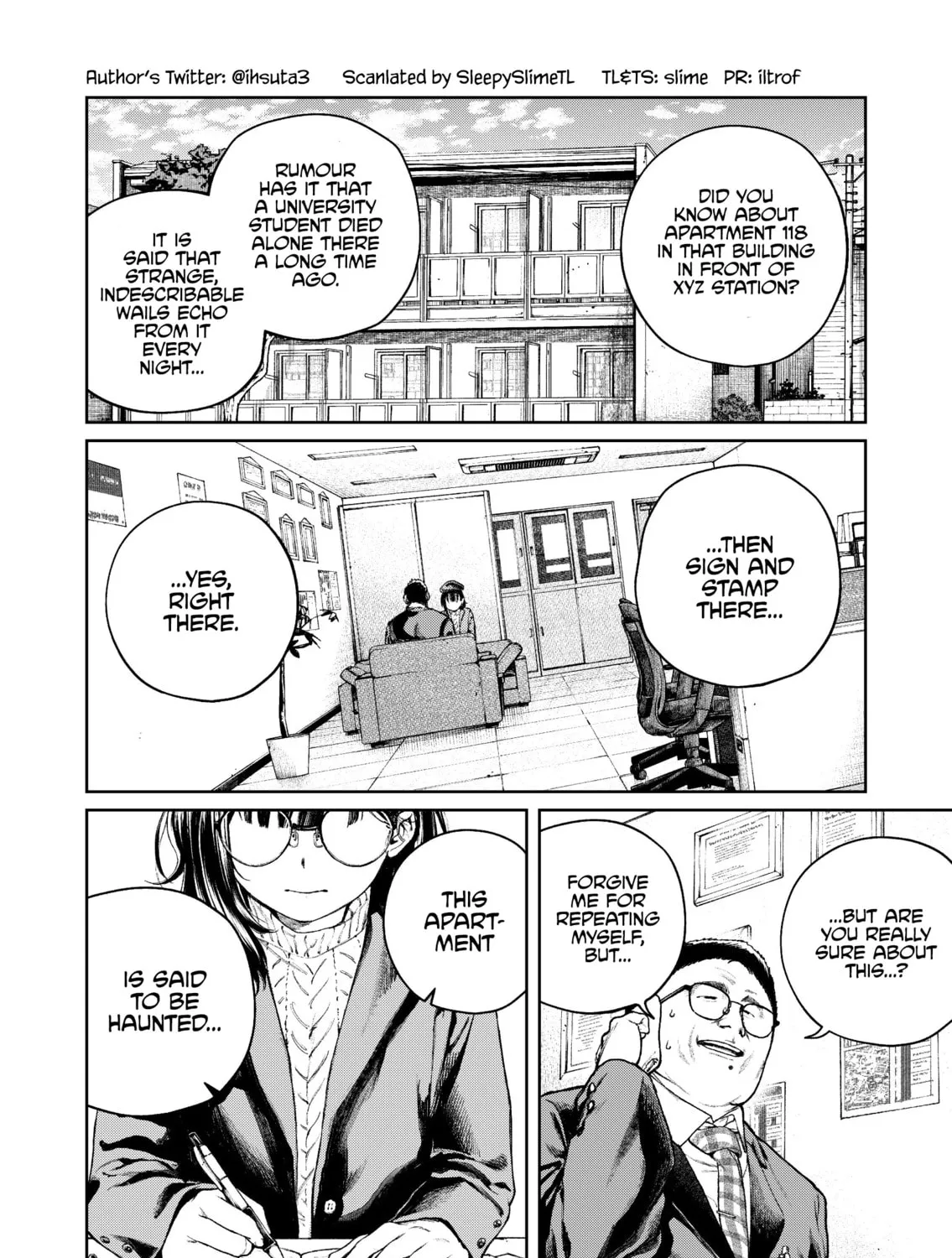 Read The Apartment Where Strange Wails Echo chapter 0 image 2 on Lezhin