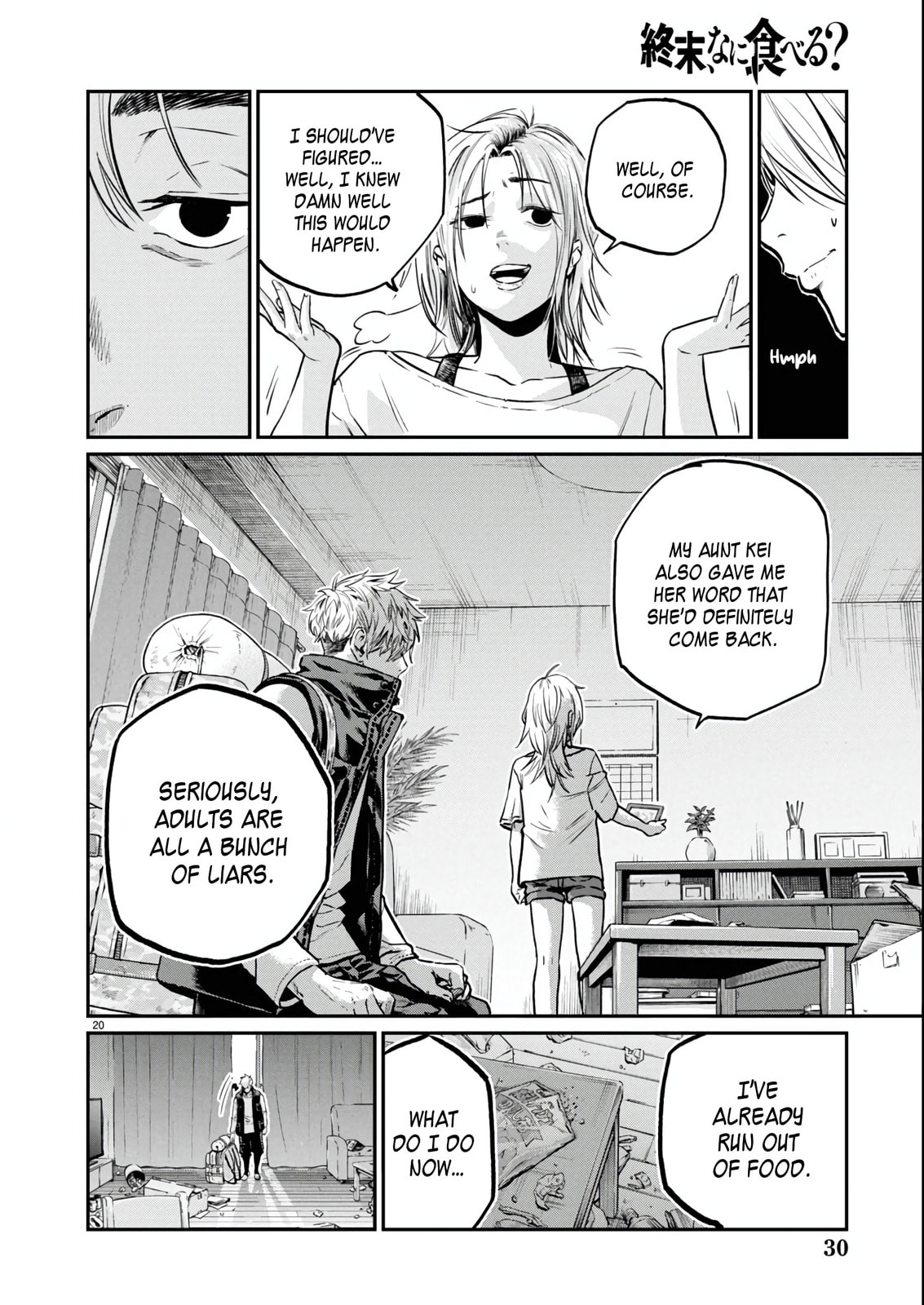 Read The Apocalypse Cookbook chapter 1 image 21 on Lezhin