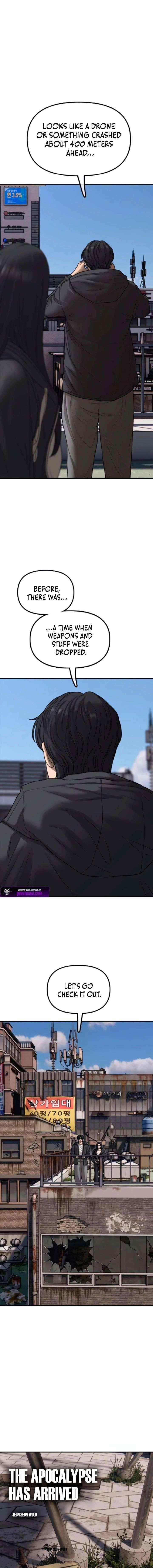 Read The Apocalypse is Here chapter 56 image 2 on Lezhin